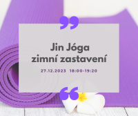 Jin Jóga ZRUŠENO